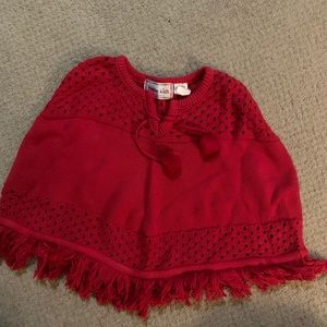 Two knit cotton toddler Kobe kids ponchos